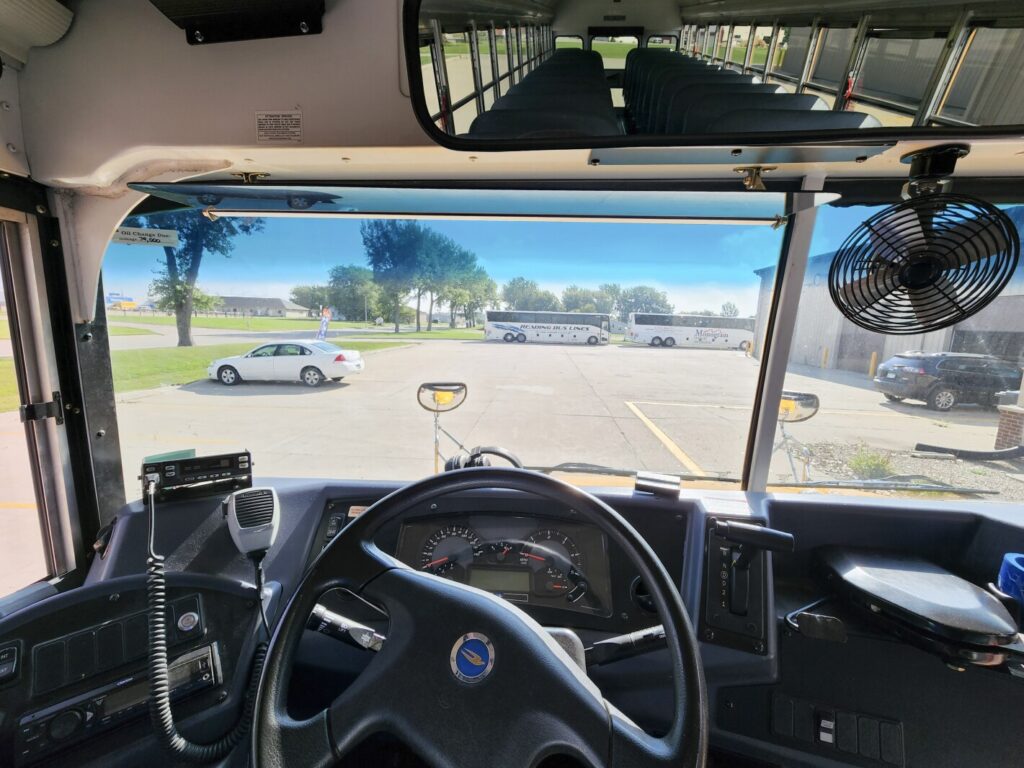 Installation of Fan on Bus Driver's Seat 